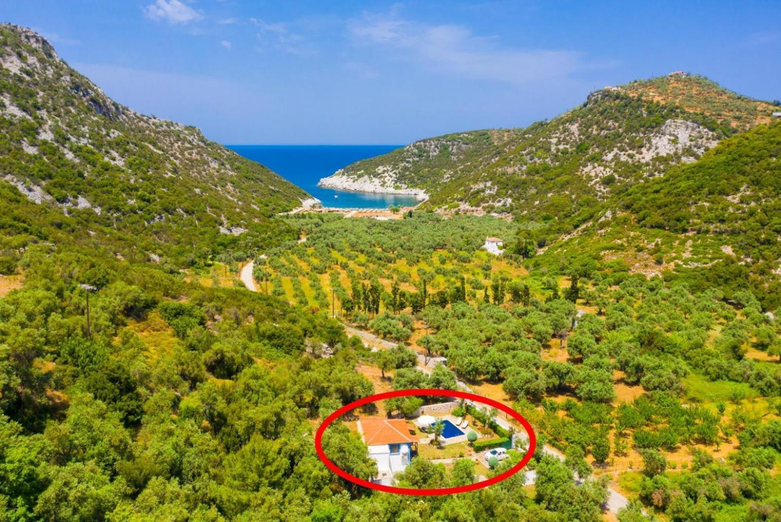 Villa Glysteri Panormos  Exterior foto